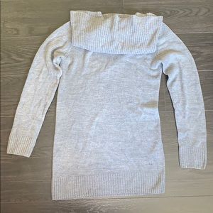 H&M Long grey turtleneck sweater